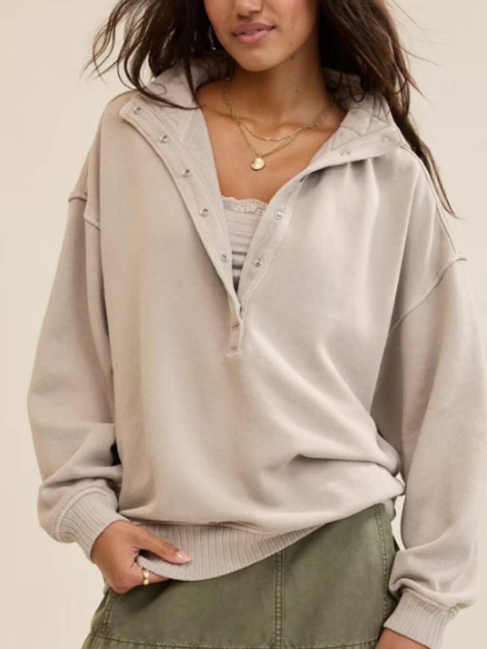 Aerie Oh Snap! Sweatshirt M